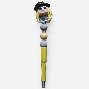 Miss Piggy Muppets Doorables Disney Beaded Ballpoint Twist Pen